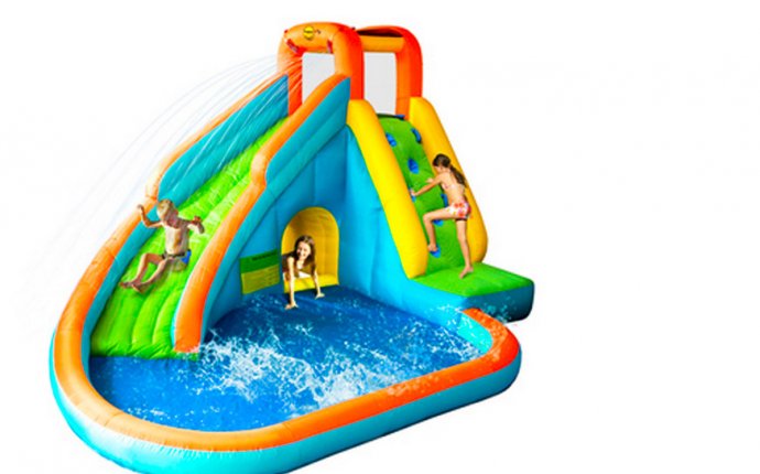 Inflatable Swimming Pool With Slide For Kids | Kids Pools | Pinterest