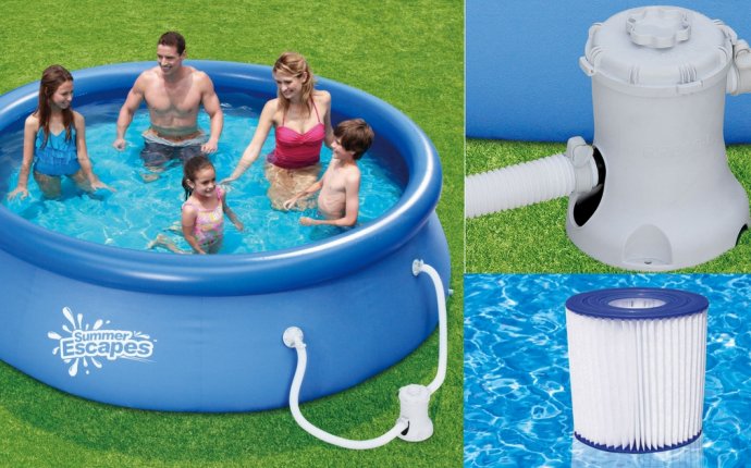 Walmart: $48 Summer Escapes 10 x 30 Quick Swimming Pool w/Filter