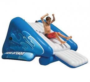 above ground pool slide